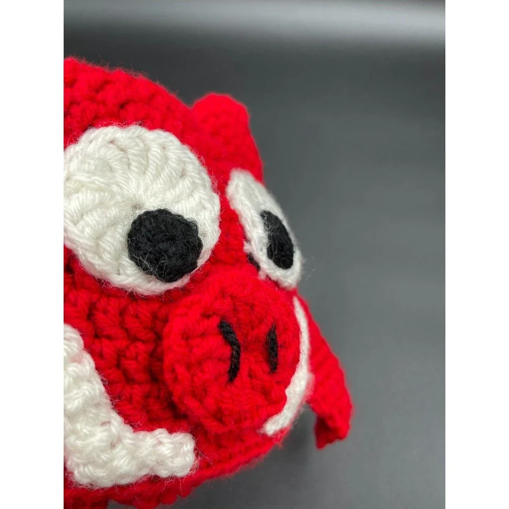 Arkansas Razorback Red Hogs Knit Toddler Baby Beanie Winter Hat Cap